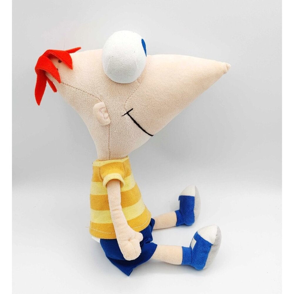 Talking Phineas And Ferb Plush Disney Parks Cartoon Toys Plush 14” Works Great!